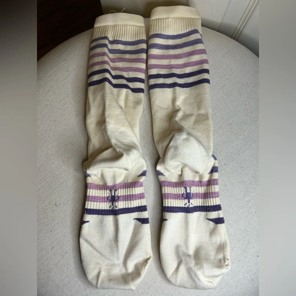 Smartwool Women's Spruce Street Crew Striped Socks Merino Wool Moisture Wicking
